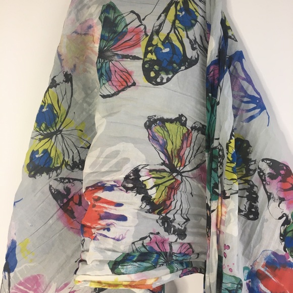 Zara Butterfly Scarf - Picture 2 of 3